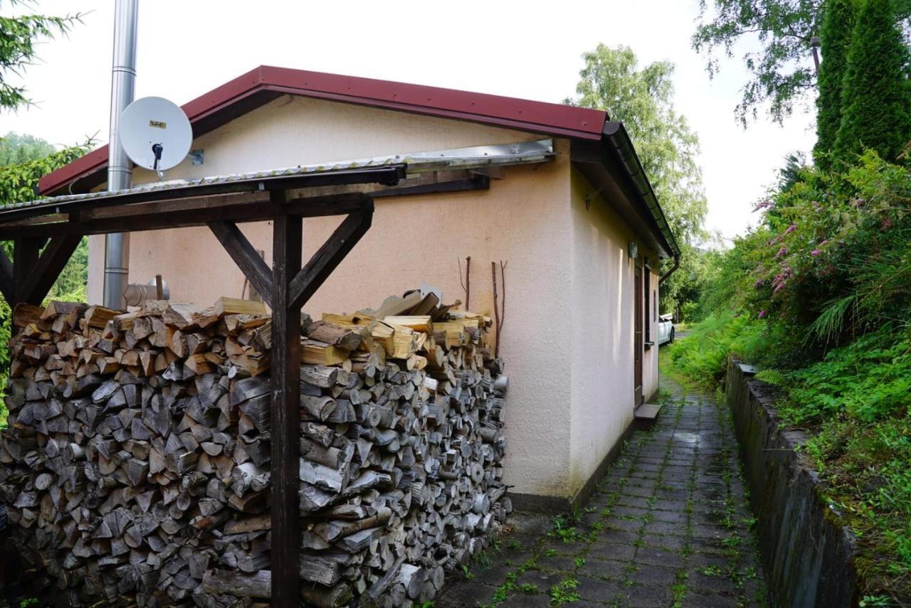 Sauna und Kamin im Ferienhaus Hellaberg II Langenbach  Exterior foto