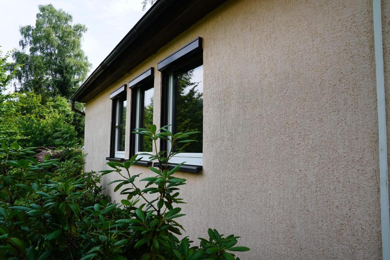Sauna und Kamin im Ferienhaus Hellaberg II Langenbach  Exterior foto