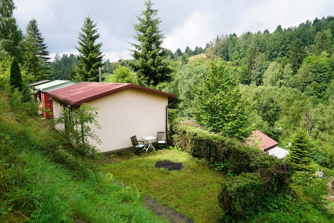 Sauna und Kamin im Ferienhaus Hellaberg II Langenbach  Exterior foto