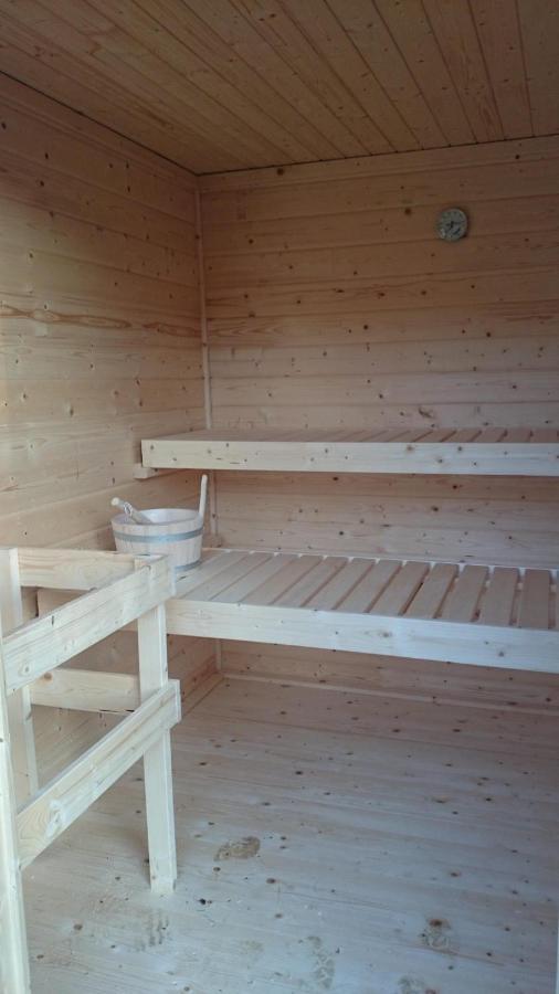 Sauna und Kamin im Ferienhaus Hellaberg II Langenbach  Exterior foto